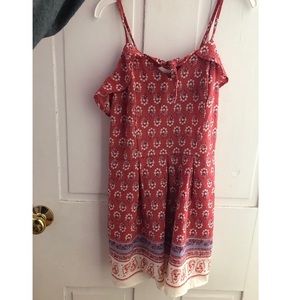 Printed Romper